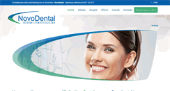 Desktop Screenshot of novodental.pl